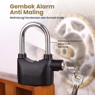 Gembok Alarm Cakram | gembok cakram motor paling kuat | gembok alaram buat motor - gembok alarm anti