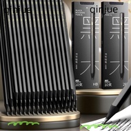 QINJUE 10/30PCS Sketch Pencil, Black Wood HB 2B Graphite Pencil, Professional Black Lead HB/2B Penci