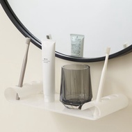 KTMAMA-六孔牙刷架 /  白色  /  螺絲打孔