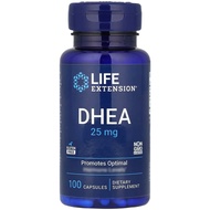 美國Life Extension DHEA 脫氫表雄酮 25毫克 100粒
