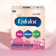 Enfalac Baby Step 2 Susu Bayi Milk Formula Powder (500g) Exp 07/2027