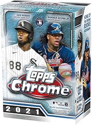 2021 Topps Chrome Baseball Blaster Box