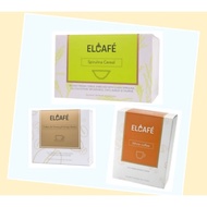 Elken (EL cafe 20 sachets) (White coffee 12 sachets) (Spirulina cereal 20 sachets)