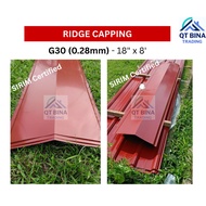 RIDGE CAPPING/RABUNG ATAP G30 (0.28MM)