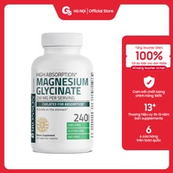 Bronson Magnesium Glycinate 200mg pills - the best steamed Magnesium form imported from USA - Gymsto
