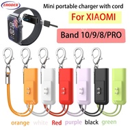 Mini Portable Charger for Xiaomi Band 10/9/8/8 Pro Smart Watch, Type-C Cable Power Adapter Accessory