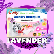 COZY KIT DIY sabun dobi(10 Liter) Homemade laundry soap  Soft strong detergent effective sterilizat 