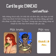 SET OF 10 ENNEAD CORNERED CARD