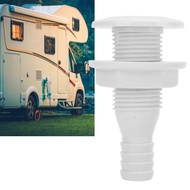 Ilikestore Boat Through Hull Connection High Performance Straight Drain Outlet for Boats Yachts Sail