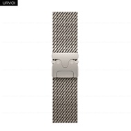 สายนาฬิกา URVOI Milanese loop สำหรับ Apple Watch Ultra 3 2 Series 11 10 9 SE3 สายสแตนเลสสตีลแบบตาข่า