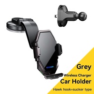 Essager Dashboard Phone Holder 15W Wireless QI Charger in Car Universal Air Vent Mount For iPhone Sa