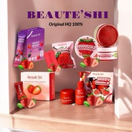 BEAUTE SHI WHITENING SOAP SCRUB LOTION BOOSTER MIXBERRY