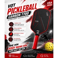 Genuine Carbon T700 PRO 16mm Pickleball Racket for Beginners & Pro | HACHIKO