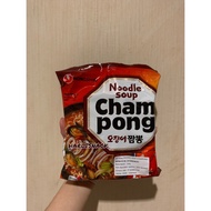 Nongshim Noodle Soup Cham Pong - Champong Korean Noodle - Korean Instant Noodle | Nongshim Noodle Soup Cham Pong - Champong Korean Noodle - Mie Instant Korea