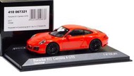 1/43 Minichamps Porsche 911 (991.2) Carrera 4 GTS Lavaorange