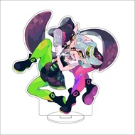 Bandai | 16CM Anime Game Splatoon MC.Princess DJ Hyperfresh Inkling Octoling Cos Acrylic Figure Stan