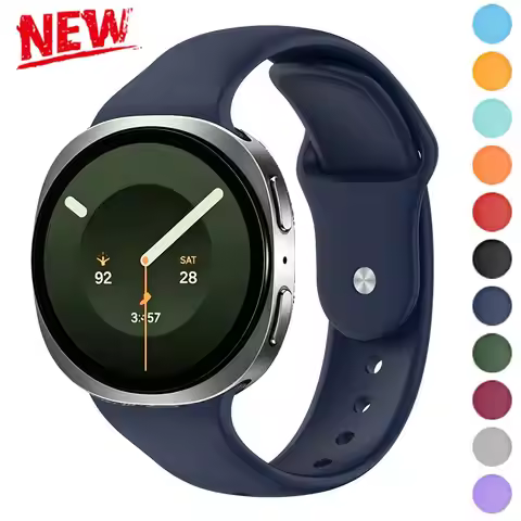 Sport Watchband For Samsung Watch 9 8 40mm 44mm Silicone Band Waterproof Strap For Samsung Galaxy Wa