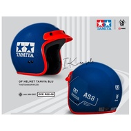 Original Honda H2C Tamiya Helmet biru