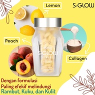 SGLOW S-GLOW TERMURAH 100% original import vitamin rambut collagen