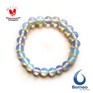 Moon / Moonstone Biduri Bracelet