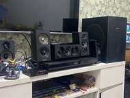 飛利浦 Philips 喇叭 和 藍光機 5.1 Home Theater HTB3520 blu-ray 3D  家庭影院 5.1聲道 6組喇叭