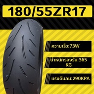 SanDisk | ยางมอเตอร์ไซค์เรเดียลความเร็วสูงทนความร้อนกึ่งๆ 120/70 ZR16 180/55 ZR17