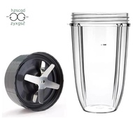 Blender 24OZ Cup and Extractor  SpareeParts Kit Compatible for Nutribullet Pro 600W/900W Series