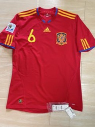 Adidas 西班牙國家隊 球衣 2010 世界盃 恩尼斯達 BNWT