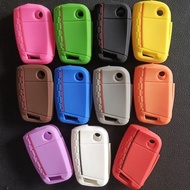 Car key Cover for VW Golf MK7 & VW Tiguan all space BW & VW T-Cross High Line S Silicone Protective 