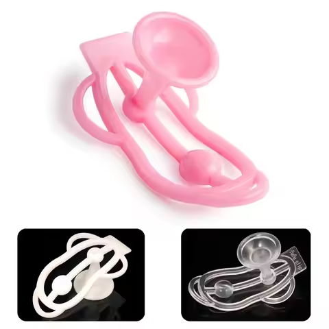 Sissy Fufu Clip Dispositivo de entrenamiento de pene Lock Castity Lock Male a Female de entrenamient