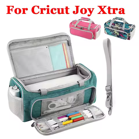 Carrying Bag For Cricut Joy Xtra Waterproof Portable Storage Bag with Multi Pockets For Cricut Joy X