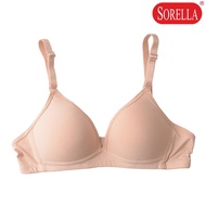 SORELLA casual bra cotton BLACK and FLESH slightly padded perfect fit comfort series 511