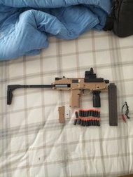 類似NERF的mp9電動玩具槍 只用過兩三次