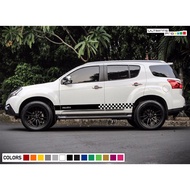 Isuzu panther mux dmax universal Isuzu Car Stickers