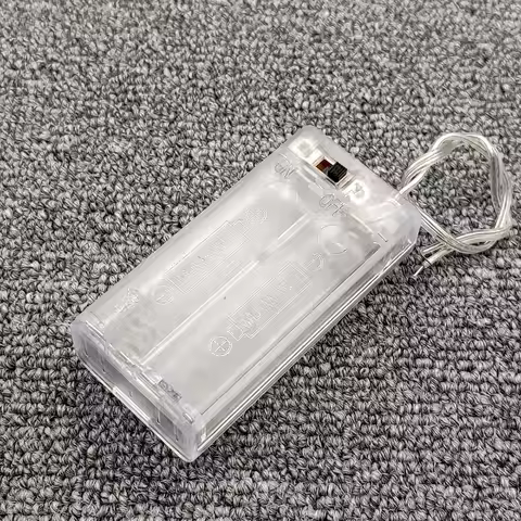 4.5V High Quality 2 3 Slot for AA Battery Storage Box ABS Battery Storage Boxes Battery Holder Batte