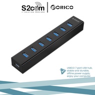 ORICO H7013 7 Port USB3.0 Hub - Black
