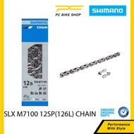 Shimano SLX CN M7100 Chain 12 speed Chain with Quick Link 116/126L 12-Speed Mountain Bike Bicycle Ch
