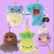 pokemon korea 寶可夢 韓國 毛絨公仔 吊飾 地鼠 海豹 果然翁 海星星 飄飄球 盆才怪 百變怪 呆呆獸 波克比小刺蛋 鯉魚王