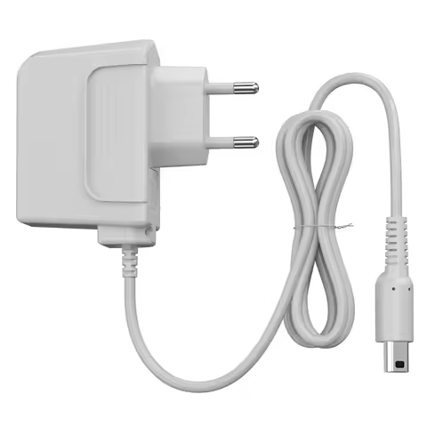 Charger With EU plug For Nintendo 3DS XL/2DS/DSi 1.2m Charging Cable For New 3DS XL/New 3DS/New 2DS 