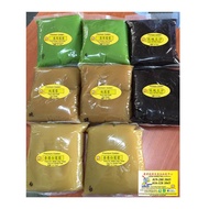 Mooncake paste pure lotus low sugar filling / 低糖纯月饼馅冰皮 / inti kuih-bulan / yam snowskin / salted mun