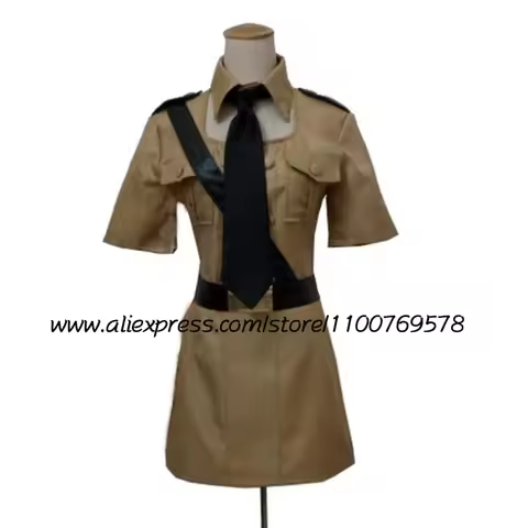 Anime Axis Powers Hetalia Italy Romano Reversion Dress Uniform Costume Cosplay