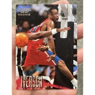 ALLEN IVERSON ROOKIE CARD NBA FLEER 1996