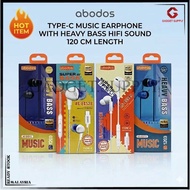 Abodos Pro Sound Type-C Earphone Abodos Type-C Wired Music Headset Abodos PureSound HiFi Earphone Ab