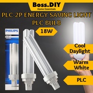 Philips Master PLC-2P 18W / 865 / 827 Energy Saving Light PLC Bulb ( Cool Daylight / Warm White )