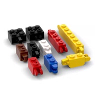 Small particle building block hinge brick Unilateral horizontal bricks compatible with 30364 30365 3