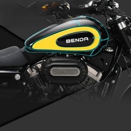 Motorcycle Fuel Tank Sticker Gas Cap Protect Decal Accessori For BENDA BD300 BD 300 BD300