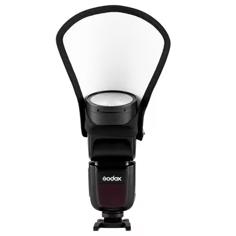 Mini Flash Diffuser Silver White Reflector for Godox V860III V1 V1PRO V850II For Canon Nikon Pentax 