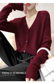 Over Rose (พร้อมส่ง) คาร์ดิแกน ผู้หญิง ผ้านุ่ม Cardigan Women