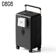 CECE 24吋行李箱大容量拉桿旅行密碼皮箱加厚實耐用