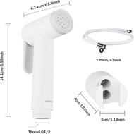 JOMOO Healthy ABS Toilet Bidet Spray Set with 1.2M Bidet Hose and Holder bidet spray for toilet bowl S189011